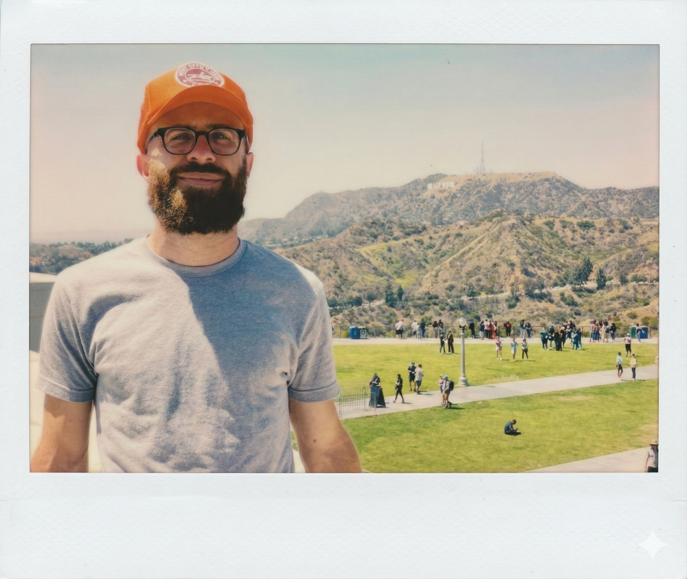 Polaroid of David Rogers